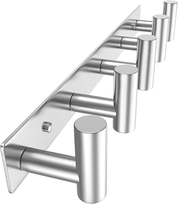 VAEHOLD Silvery Hat and Coat Wall Mount Rack by VAEHOLD