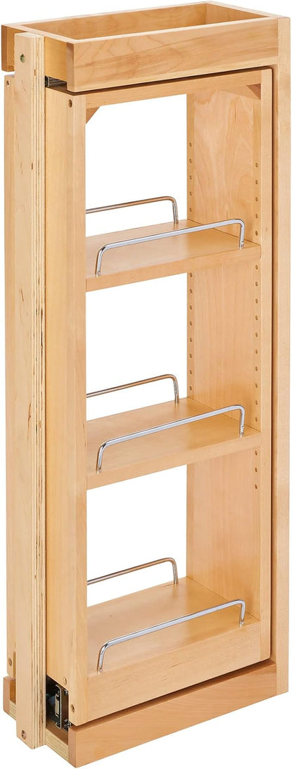 Rev-A-Shelf Kitchen Cabinet Pullout Wall Filler Wooden Organizer Slide Out by Rev-A-Shelf