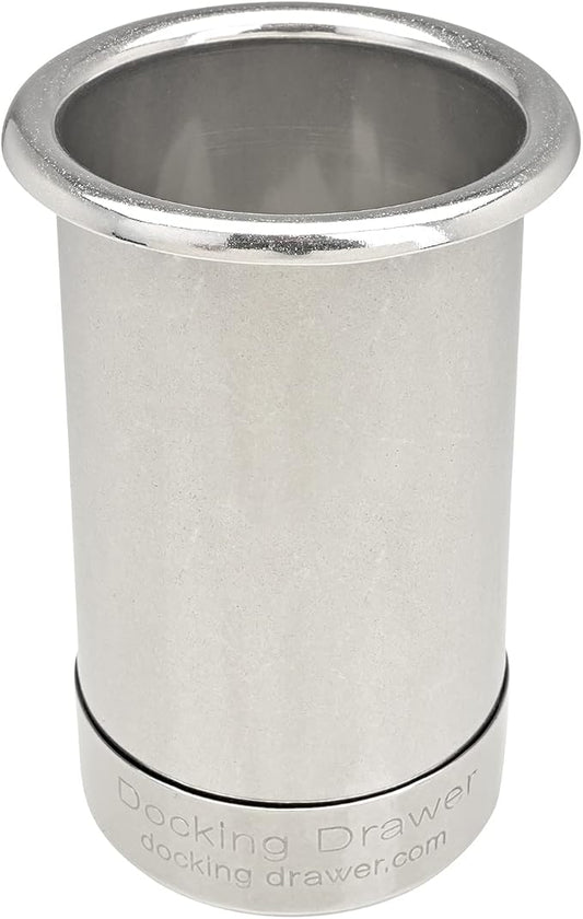 Docking Drawer 3" Stainless Steel Canister by DockingDrawer