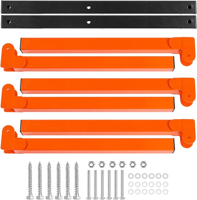 Ultrawall Wall Mount Wood Organizer and Lumber Storage Metal Rack - Image 7