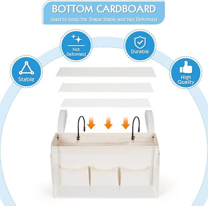 Bedside Storage Caddy/Bedside Hanging Storage Bag - Image 6