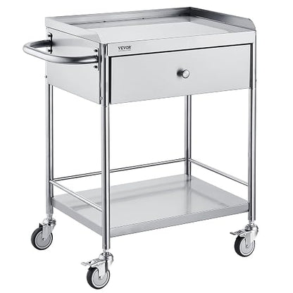 VEVOR Stainless Steel Utility Cart by VEVOR