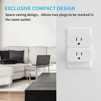 THIRDREALITY Smart Plug 4 Pack, 15A Smart Outlet - Image 4