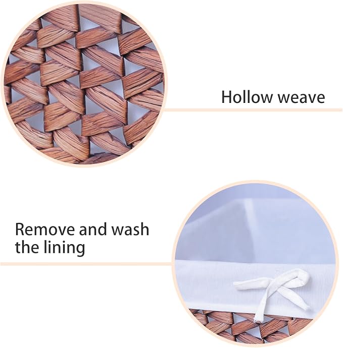 Rectangular Woven Seagrass Storage Bins - Image 4