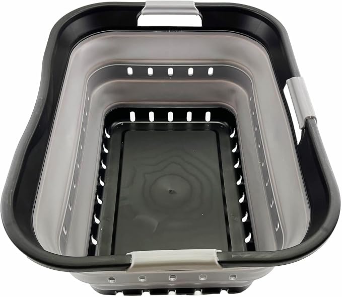 SAMMART 42L Collapsible Plastic Laundry Basket - Image 9