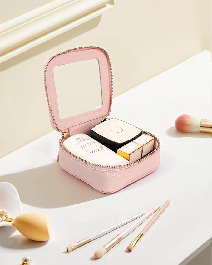 Travel Clear Makeup Bag Set, TSA Approved Cosmetic Bag Case - Image 5