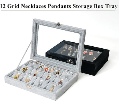 Jewelry Box Necklace Organizer Tray - Image 3