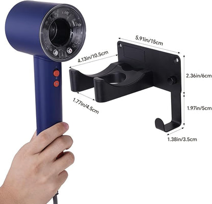 Dyson Hair Dryer Holder Wall Mounted, Hair Tool Organizer Self Adhesive - Image 6