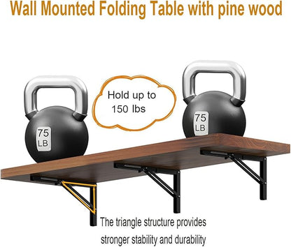 IAE Wall Mounted Folding Table - Image 6