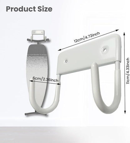 Ironing Board Hanger Wall Mount, Ironing Board Holder Organizer Wall Rack - Image 2