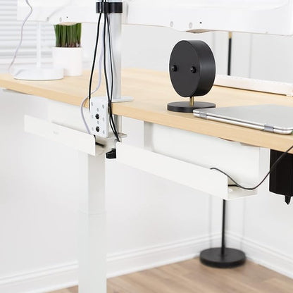 VIVO 2 Pack Under Desk 17 inch Cable Management Tray, Cord Organizer, Home - Image 7