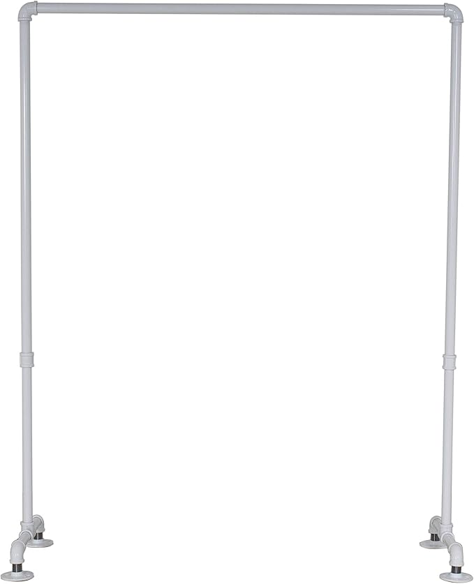 William Roberts Vintage Industrial Heavy Duty Hanging Rod Garment Rolling - Image 9