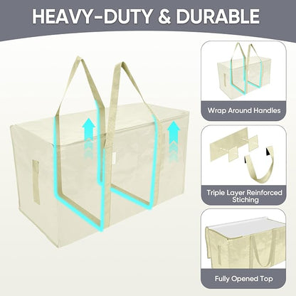 TICONN 4 Pack Extra Large Moving Bags - Image 3