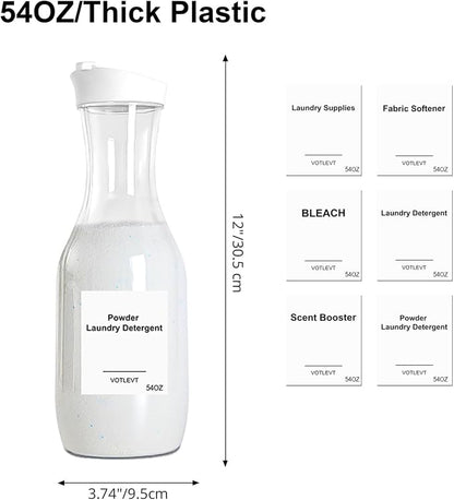 54 OZ Laundry Detergent Dispenser, Laundry Soap Dispenser, Liquid Laundry - Image 2
