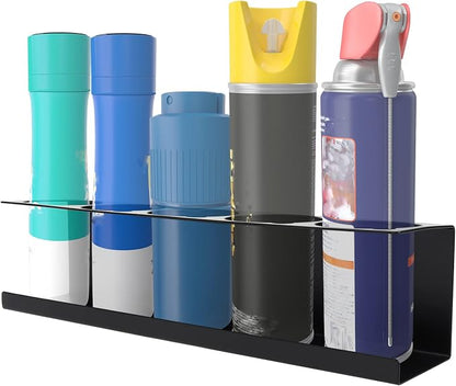 RealPlus Aerosol Spray Can Holder Rack Organizer 5 Cans Spray Bottle Holder - Image 6