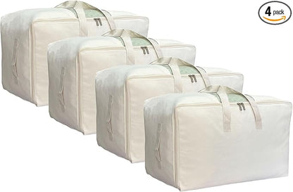 Soft Large Canvas Storage Bags by DoYiKe
