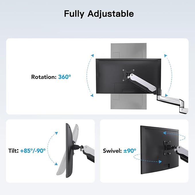 HUANUO Triple Monitor Stand - Image 4