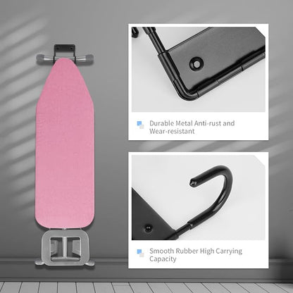 BiJun Ironing Board Holder Wall Mount, Ironing Board Hanger - Image 4
