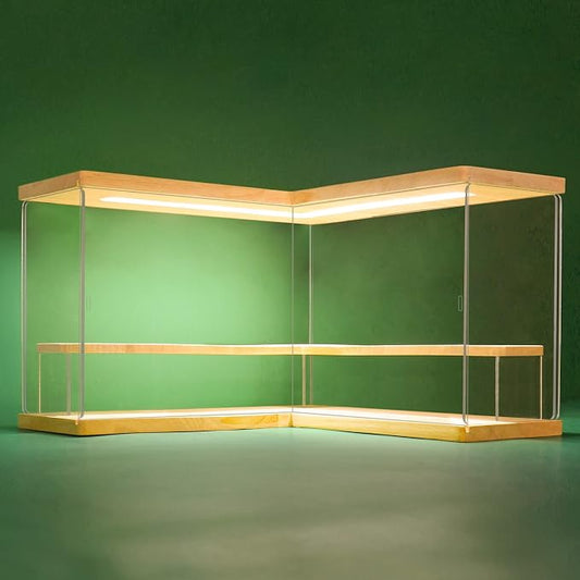 NONEMEY Clear Acrylic Display Case Stand by NONEMEY