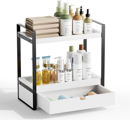 2-Tier Bathroom Organizer Countertop by Boulphia