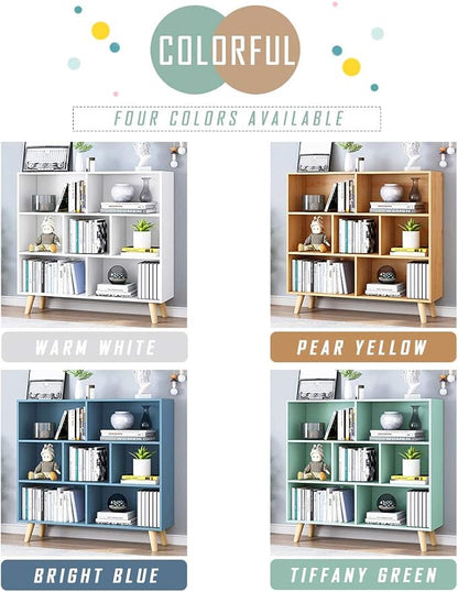 IOTXY Wooden Open Shelf Bookcase - Image 4