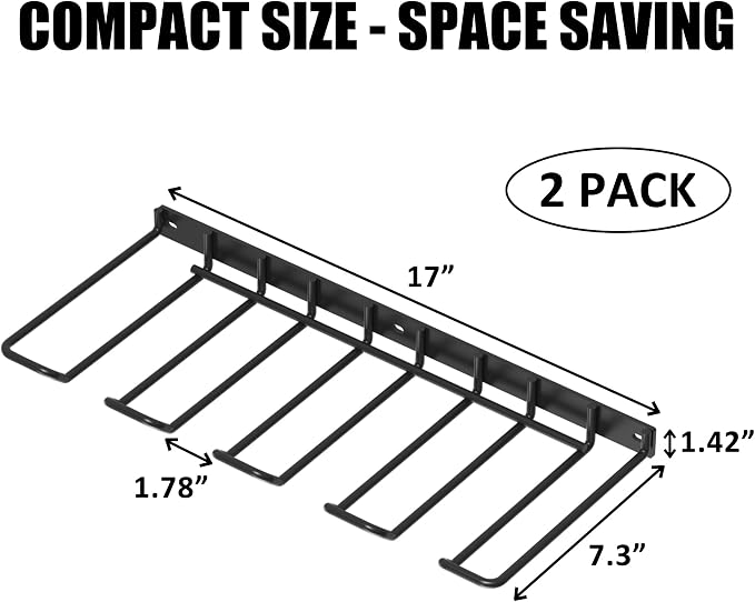UNITEDPOWER Wall Mounted Power Tool Organizer Holder, Heavy Duty Utility - Image 2