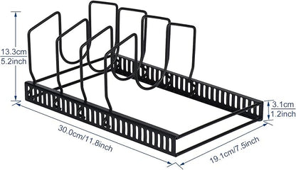 Toplife Pot Lids Organizer Rack - Image 2