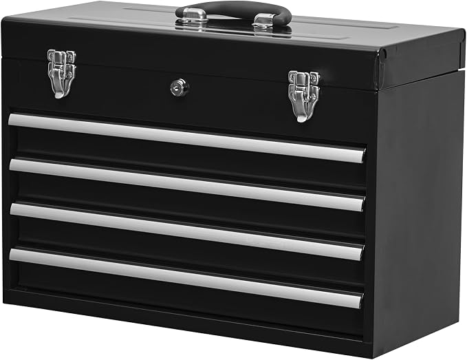 Metal Tool Box Organizer | Lockable Tool Chest | Toolbox by NAICKUC