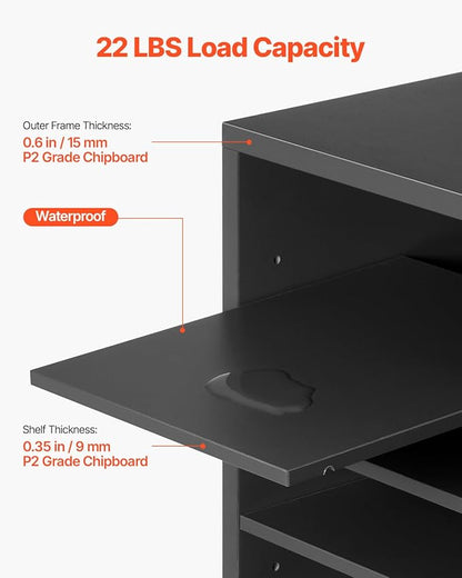 VEVOR Literature Organizer, 24 Compartments Office Mailbox - Image 3