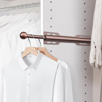 FIRJOY 12" Valet Rod for Closet Pull Out by FIRJOY