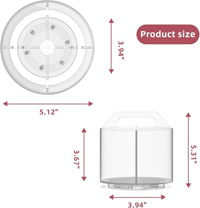 Absonic Pencil Holder for Kids, 360 Rotating Pen Holder for Desk Organizer and - Image 9