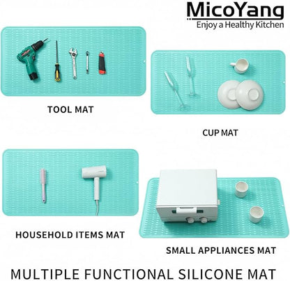Silicone Dish Drying Mat for Multiple Usage, Easy clean, Eco-friendly, - Image 4
