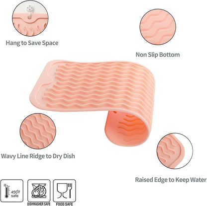 Silicone Dish Drying Mat for Multiple Usage, Easy clean, Eco-friendly, - Image 3
