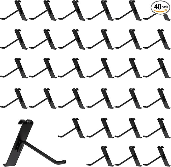 4 Inch Gridwall Hooks, Grid Panel Hanging Hooks by PYBTOOL