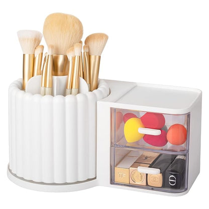 Anyoifax 360 Rotating Makeup Brush Holder 7 Slots Makeup Organizer by Anyoifax