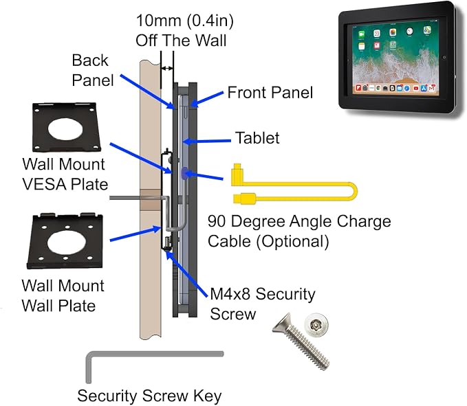 TABcare Anti-Theft Acrylic VESA Enclosure - Image 6