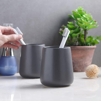 Grey Toothbrush Holder for Bathroom - Image 5