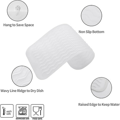 Silicone Dish Drying Mat for Multiple Usage, Easy clean, Eco-friendly, - Image 3