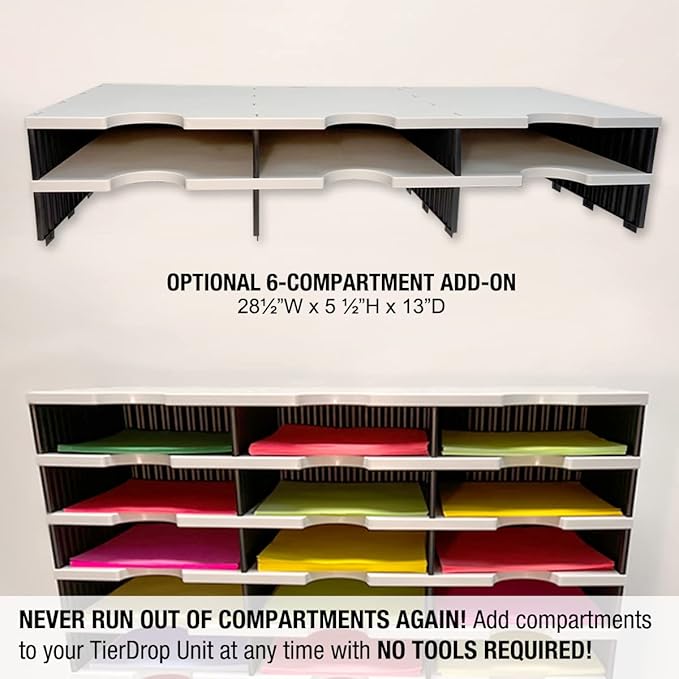 Ultimate Office TierDrop Desktop Organizer Document, and Classroom Sorter. 9 - Image 5