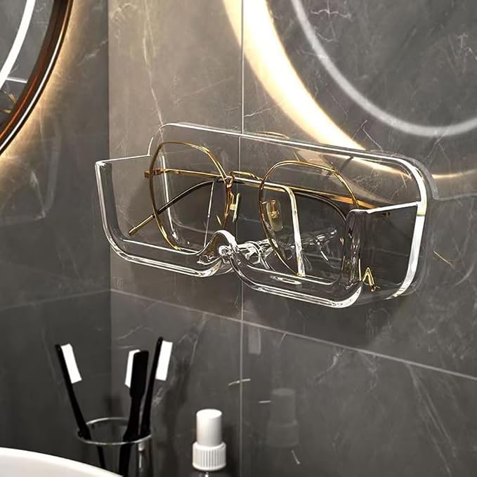 2pcs Eyeglass Holder Wall Mount, Sunglasses Storage Organizer, Glasses Holder - Image 3