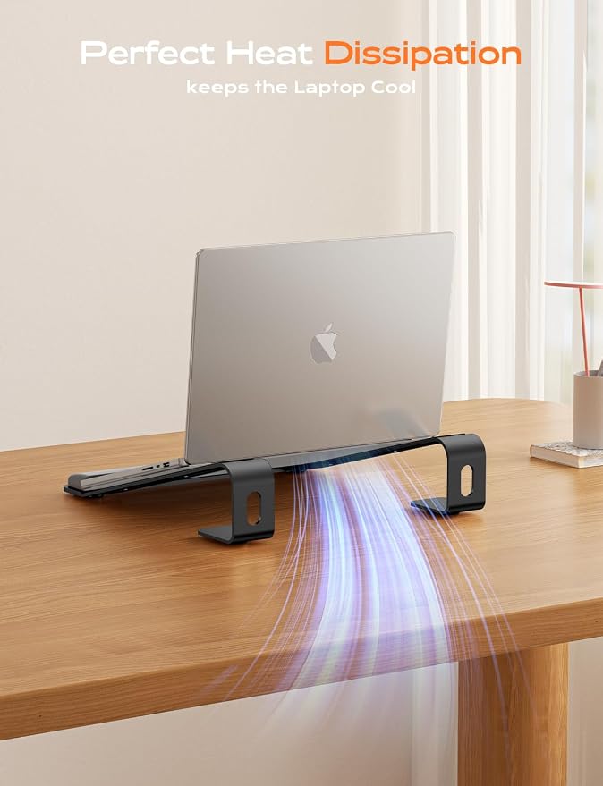 Laptop Stand for Desk, Metal Laptop Stand - Image 6