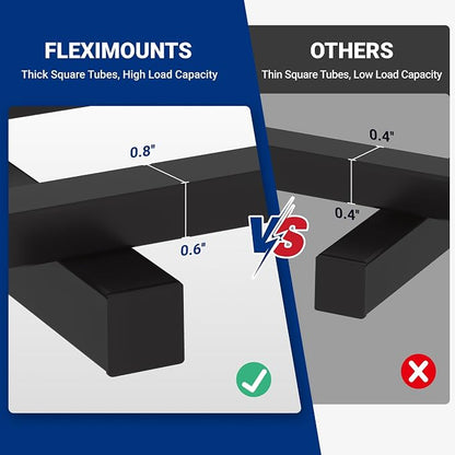 FLEXIMOUNTS 2-Pack 2x4ft Heavy Duty Garage Wall Shelving, 800lbs Capacity - Image 5