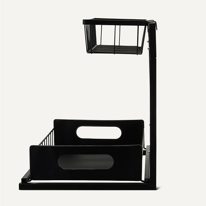 Amazon Basics L-Shape Under Sink Storage Pull Out Cabinet Organizer - Image 3