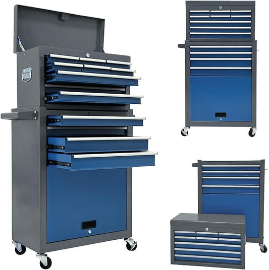 13-Drawer Rolling Tool Chest, Toolbox by Kirmosal