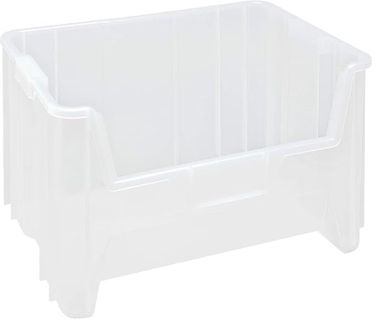 Hudson Exchange 20" x 15" x 12.5" Plastic Giant Stackable Hopper Bin Container by HudsonExchange