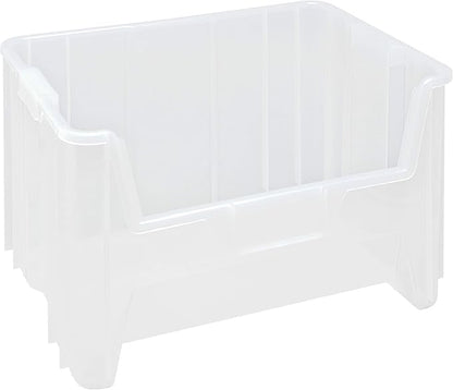 Hudson Exchange 20" x 15" x 12.5" Plastic Giant Stackable Hopper Bin Container by HudsonExchange