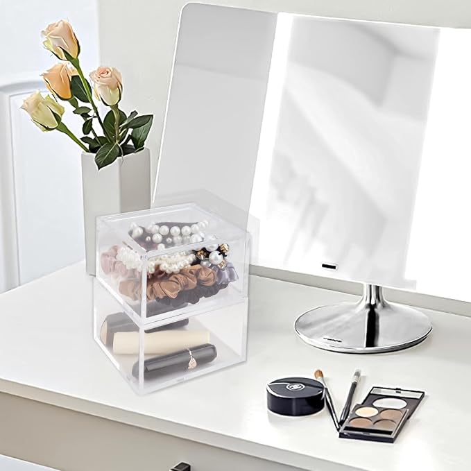 2 Pack Clear Acrylic Organizer - Image 5