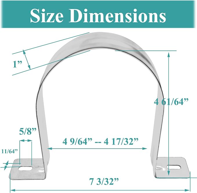 Dust Collection Hose and Pipe Holder Adjustable Hangers Bracket, Don’t Broken - Image 2
