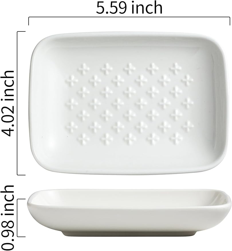 Gomakren Soap Dish, Shower Soap Holder, Christmas Ceramic Soap Dishes - Image 9