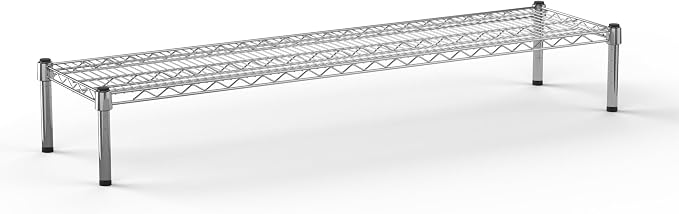 14" Deep x 54" Wide x 8" Height 1-Tier Wire Shelving Kit | NSF Commercial by Regal+Altair